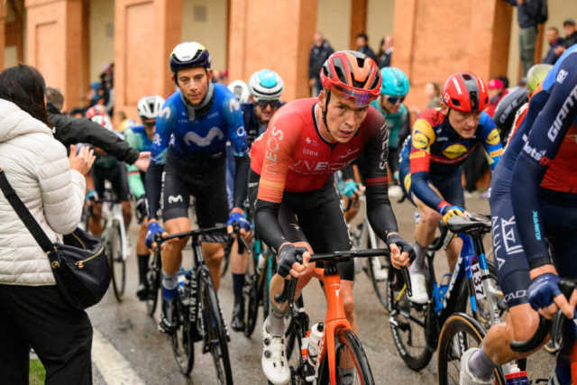 Thymen Arensman Giro Dell’Emilia San Luca Climb