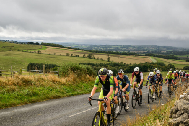 Beaumont Trophy Peloton on climb